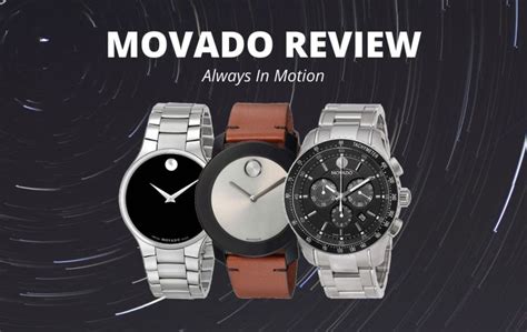 Movado Watches Review: All You Need To Know .